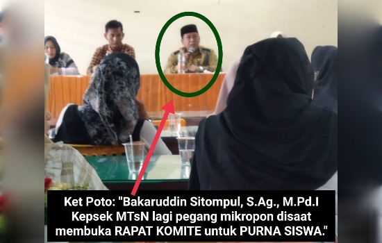 Karena Purna Siswa MTsN 1 Labuhanbatu Akhirnya Kenak Laporkan ke&nbsp;APH
