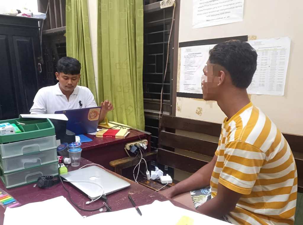 Sempat Kabur Ke Palembang, Remaja Pelaku Curanmor Ditangkap Polisi Saat Main&nbsp;Bulutangkis