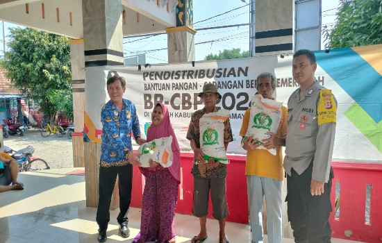 Gercep Penyaluran Beras Ketahanan Pangan Desa&nbsp;Sukalila