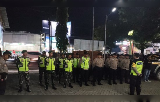 Situasi Takbiran di Wilayah Hukum Polsek Sumberrejo Berjalan&nbsp;Aman
