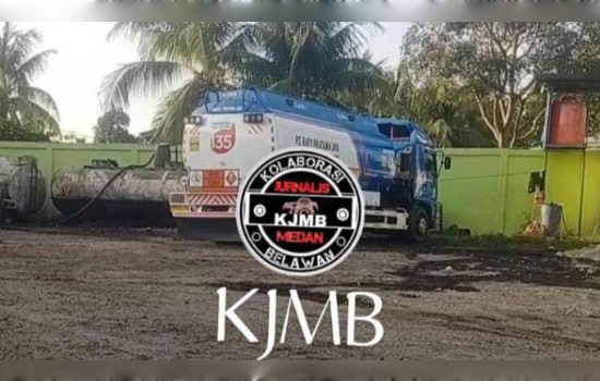 Ketua KJMB Medan Belawan Soroti Aktivitas Gudang Truk Tangki BBM PT. Rafy Pratama Jaya Deli&nbsp;Serdang