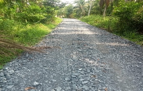 Rekanan Proyek Peningkatan Pengerasan Jalan Parit Lapis Desa Tungkal 1 lakukan Perbaikan usai jadi&nbsp;Sorotan