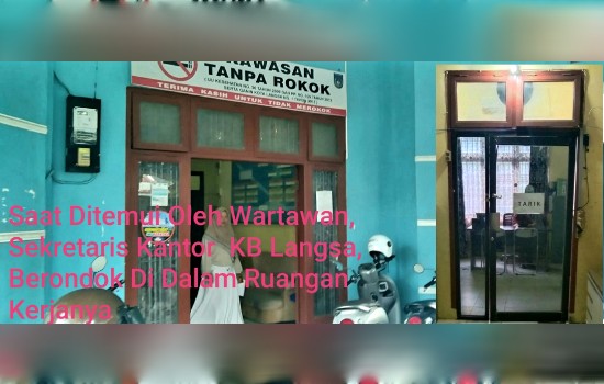 Dugaan Kantor KB Langsa, Menerima Bantuan Dana Anggaran Proyek Asal APBK, Dalam Setiap&nbsp;Tahunnya.