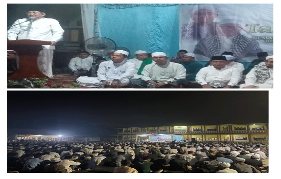 Ustad Anwar Sadat (UAS) Memberikan Sambutan Penuh Makna saat Menghadiri Tabligh Akbar di Ponpes Salafiyah Putra-Putri Isti Dadul&nbsp;Mu’allimien