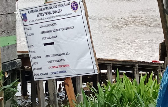 Ada Apa dengan Proyek Dermaga Kuala Indah, PPK Kegiatan&nbsp;Bungkam