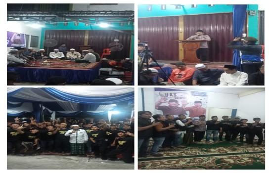 Peresmian Sekertariat Pemenangan Calon Bupati UAS, Berjalan&nbsp;Lancar