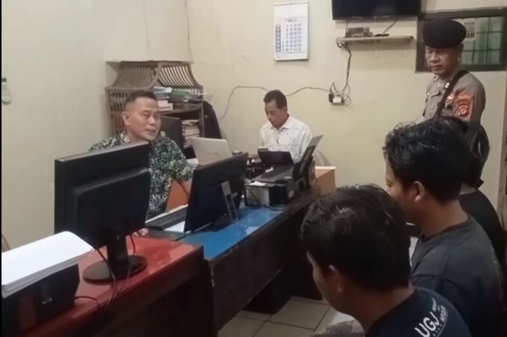 Polsek Ciwaringin Polresta Cirebon Amankan 4 Pelaku&nbsp;Curas