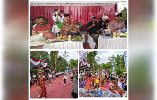 Memperingati 17 Agustus, Kepala Desa Bonsari adakan acara Karnaval diikuti peserta 11 Grup dari Setiap&nbsp;‘RT