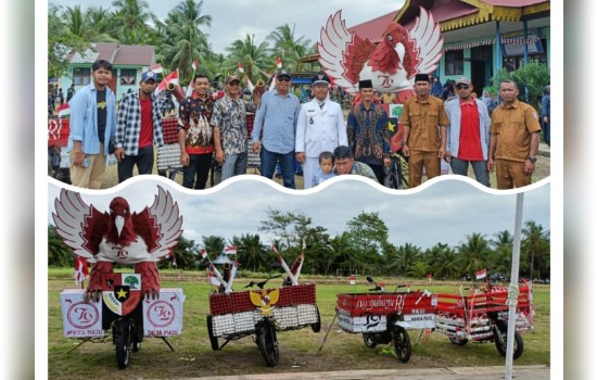 Warga Masyarakat Desa Tanjung Sum Peringati HUT RI Ke 79 Tahun 2024 Berjalan Cukup&nbsp;Meriah
