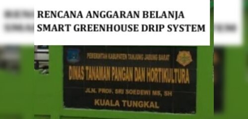 PPTK Dikonfirmasi Soal Proyek Green House Dinas Pertanian,&nbsp;Bungkam