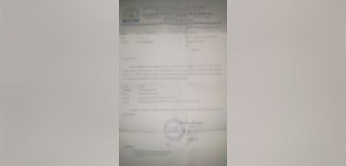 Ketua Pengurus MDSK Seuneubok Baro, Kembali Menyurati Dato Penghulu Yang Ke Tiga&nbsp;Kalinya.